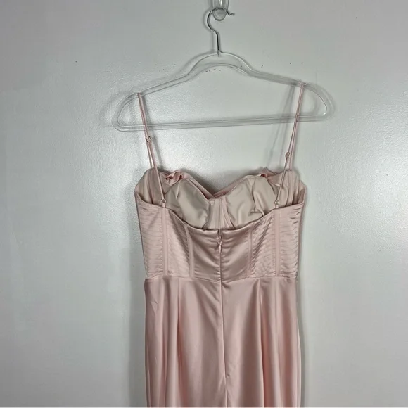 House of CB Charmaine Pink Blush Corset Dress